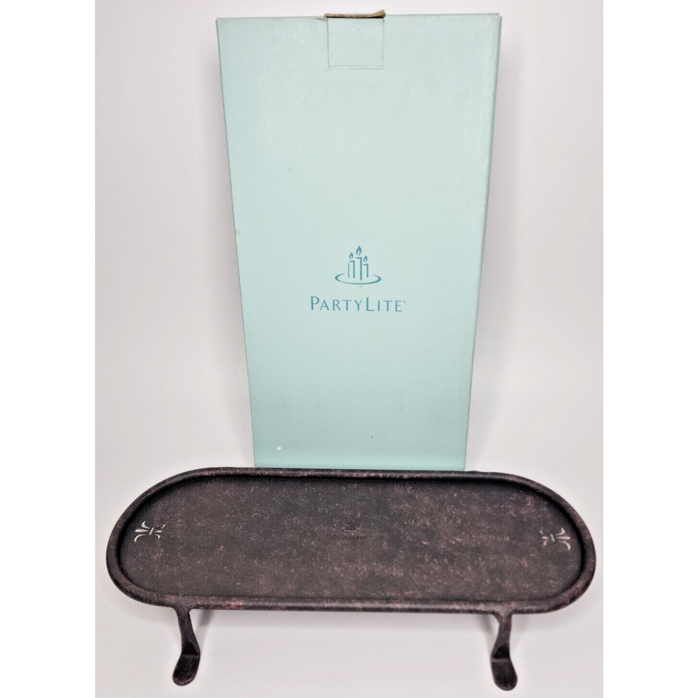 Partylite Mediterraneo Brick Tray Candle Holder Retired NIB P8460/P15A